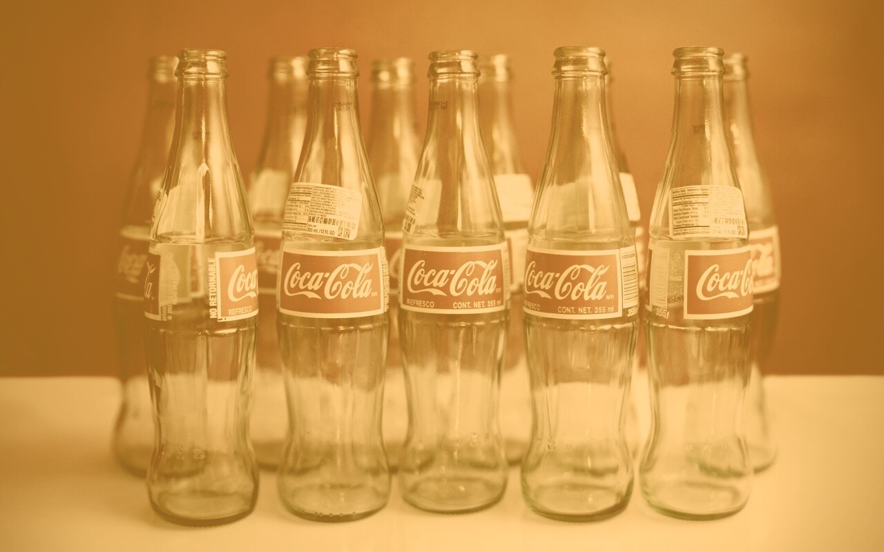 Бутылки Кока Колы обои