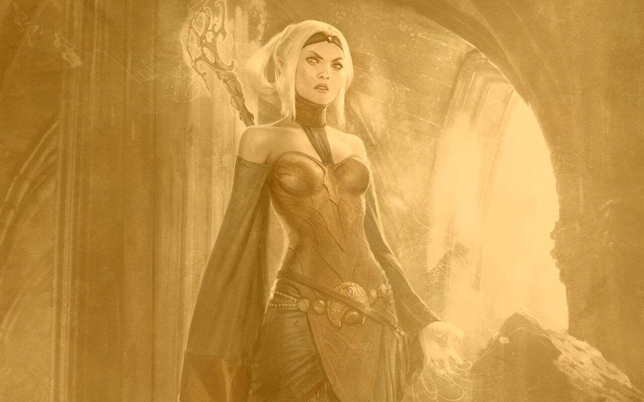 Колдунья обои