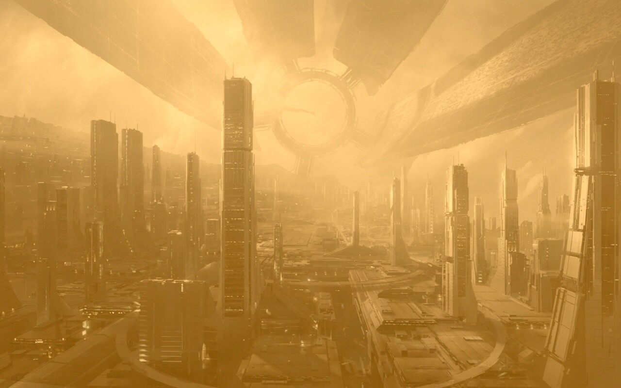 Цитадель из Mass Effect обои