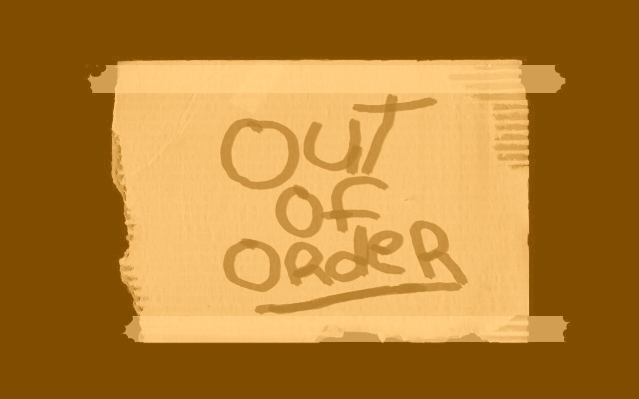 Вышел из строя обои