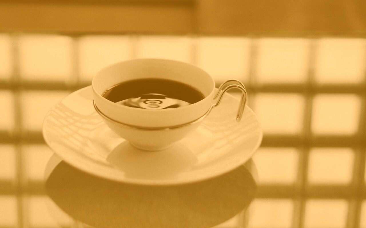 Чашечка кофе обои