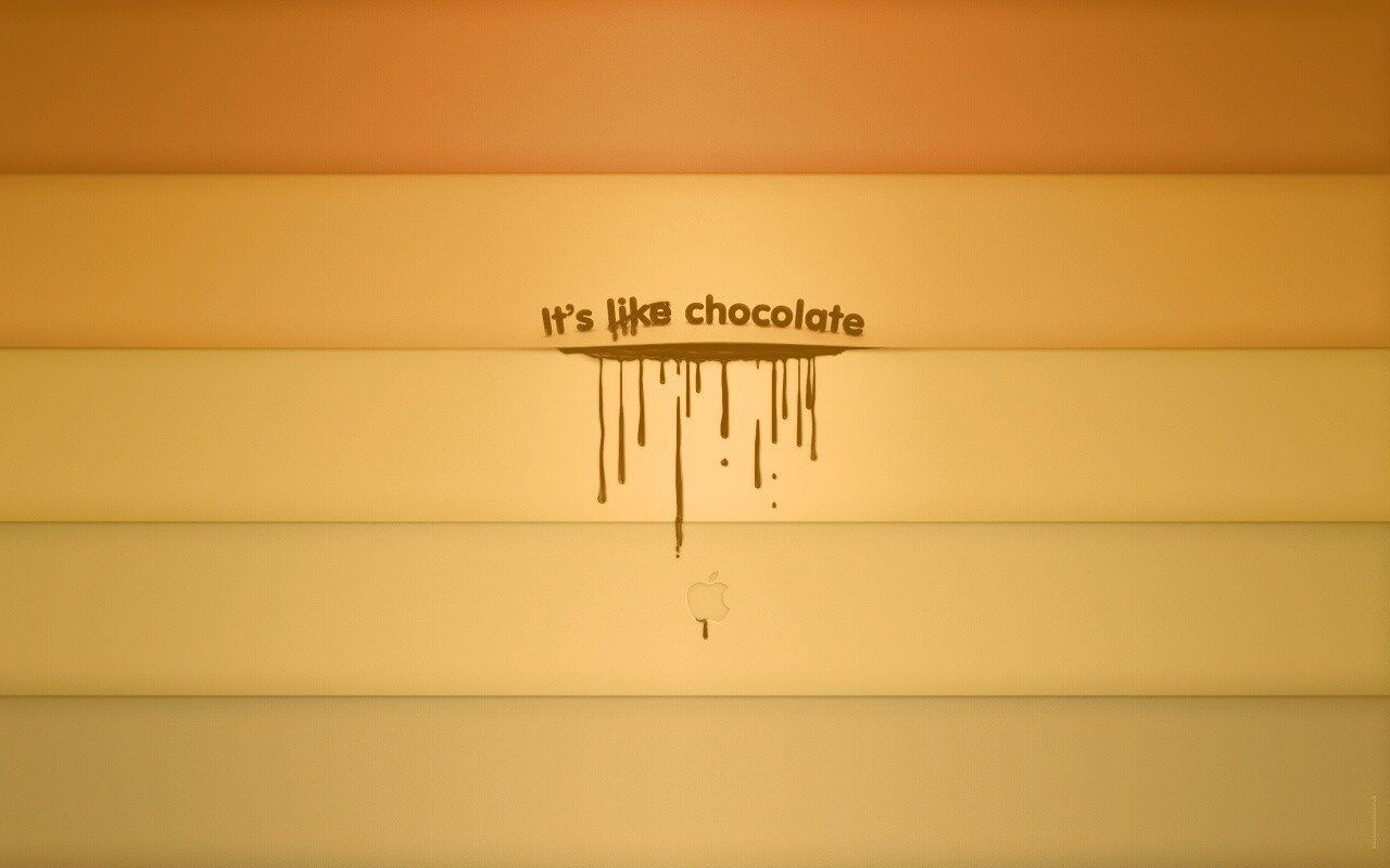 It"s not like chocolate обои