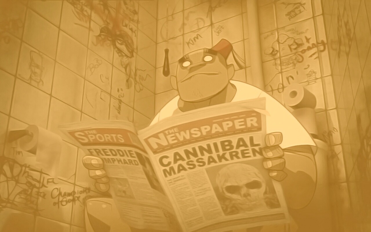 Рассел Хоббс из Gorillaz обои