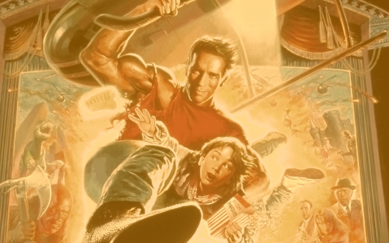 Последний герой боевика обои