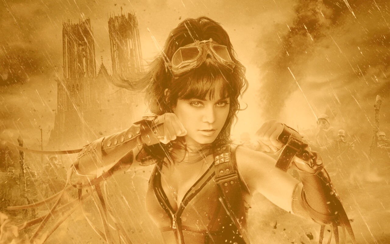 Blondie из фильма "Запрещенный прием" обои