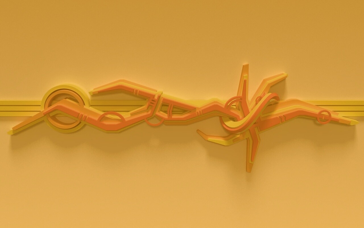 3D Граффити обои