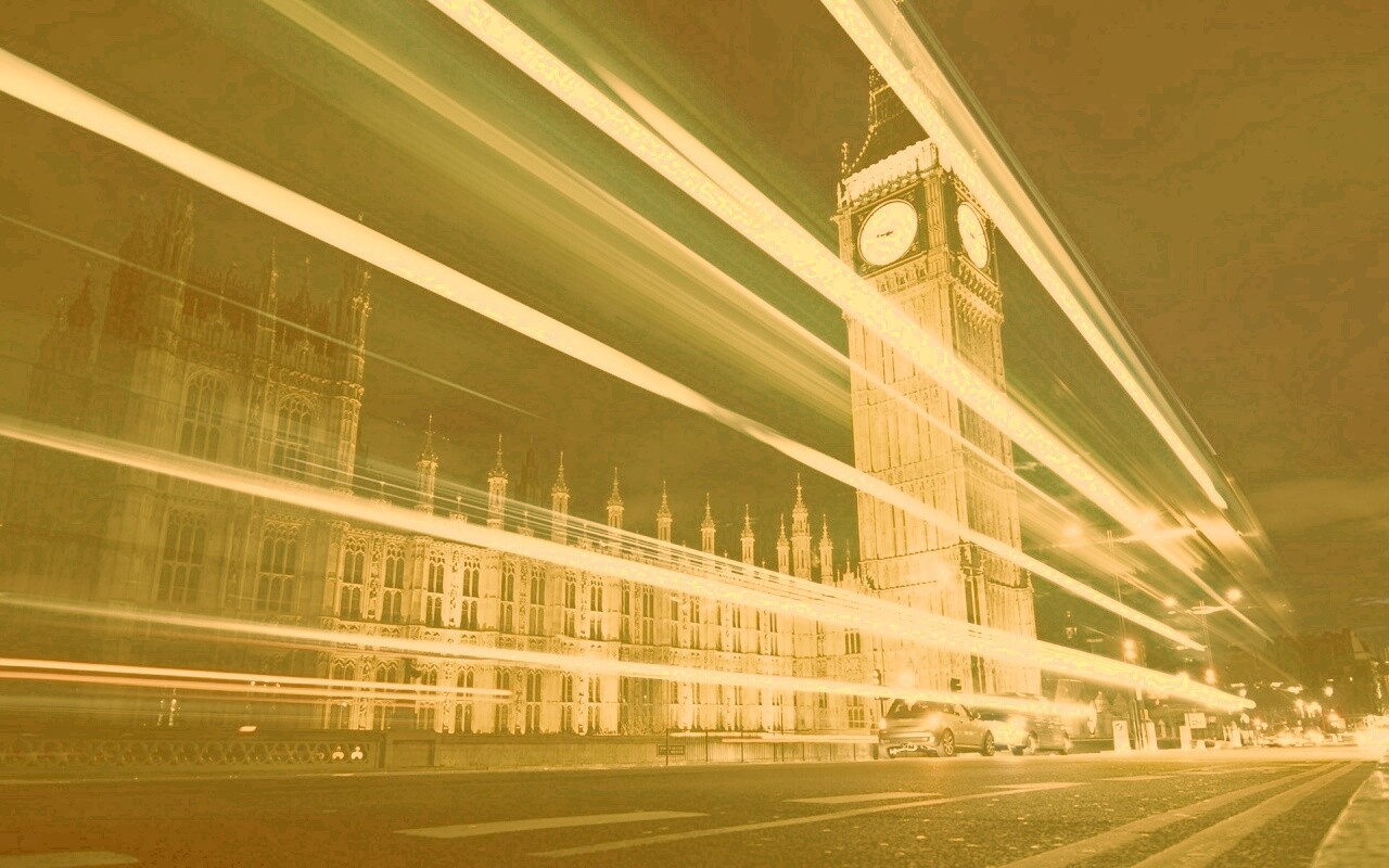 Лондон на скорости обои