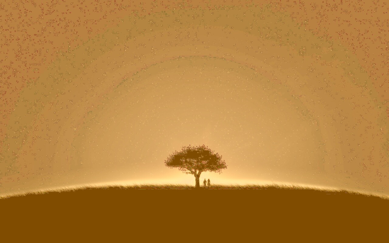 Звёздная ночь обои