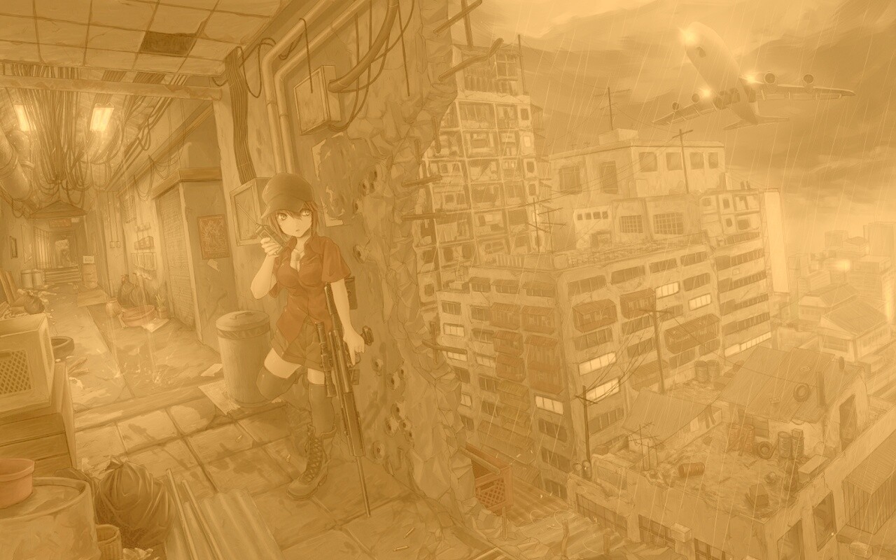 Снайпер на месте обои