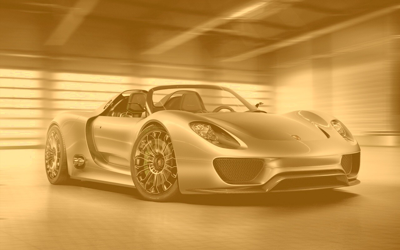 Porache 918 Spider обои