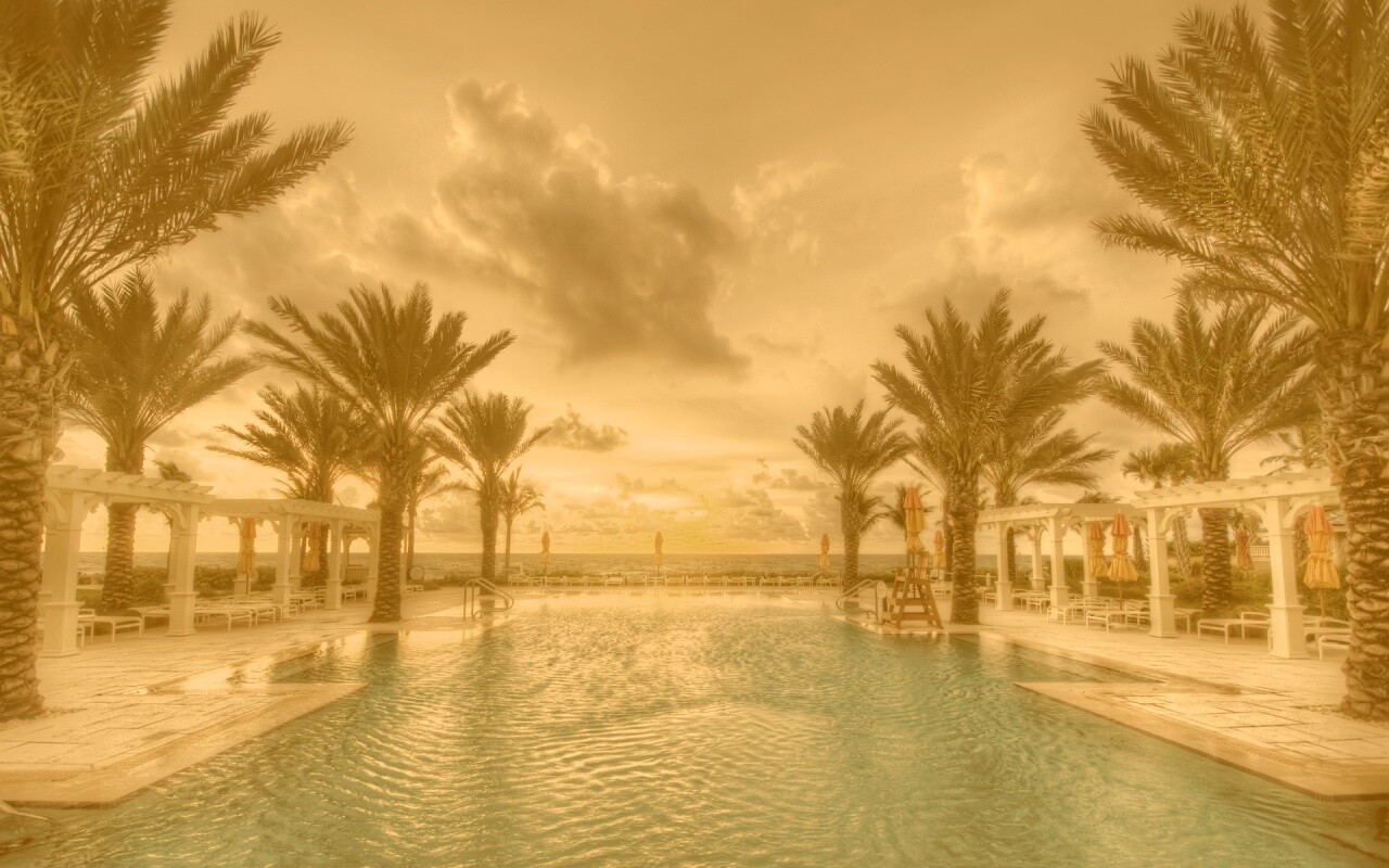 Бассейн обои