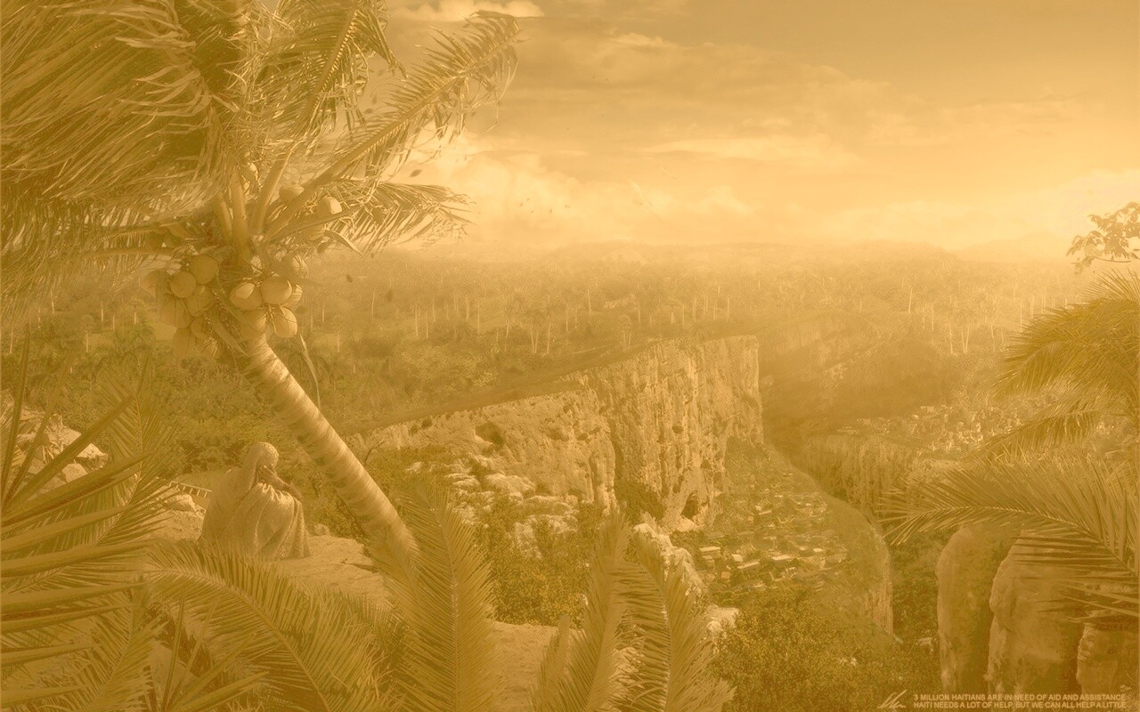 Вид на джунгли обои