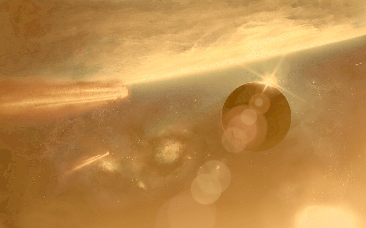 Комета обои