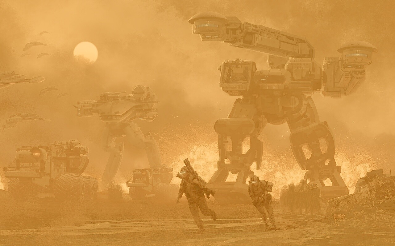 Война будущего обои