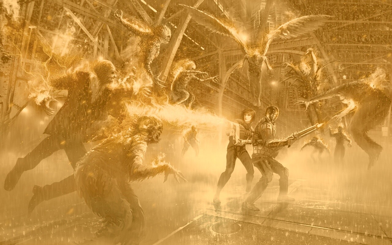 Игровой фанарт обои