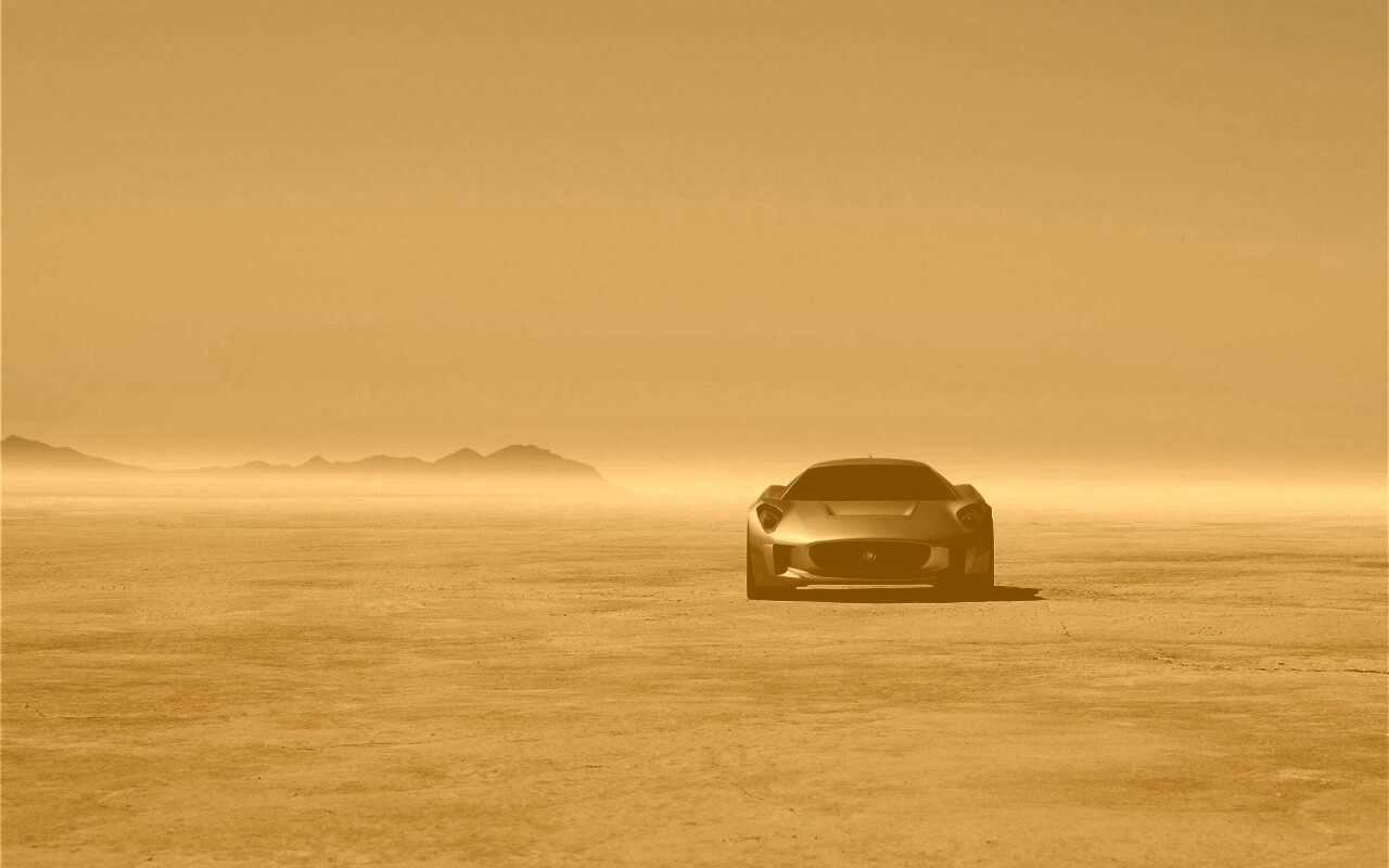 Ягуар подкрадывается обои