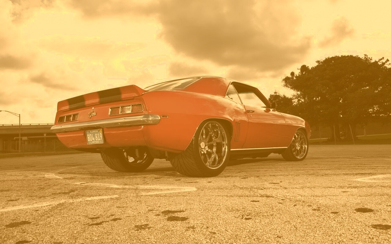 Мускулкар Шевроле камаро обои