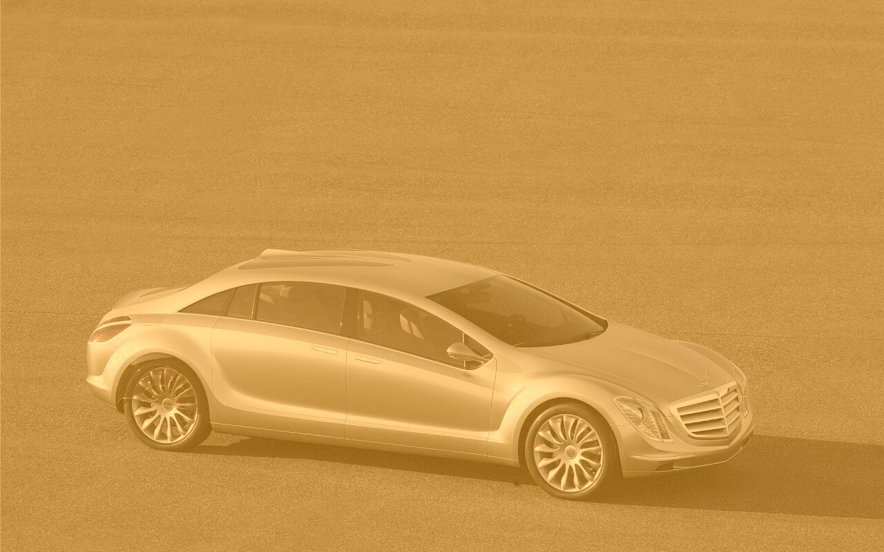 Концептуальный мерседес обои