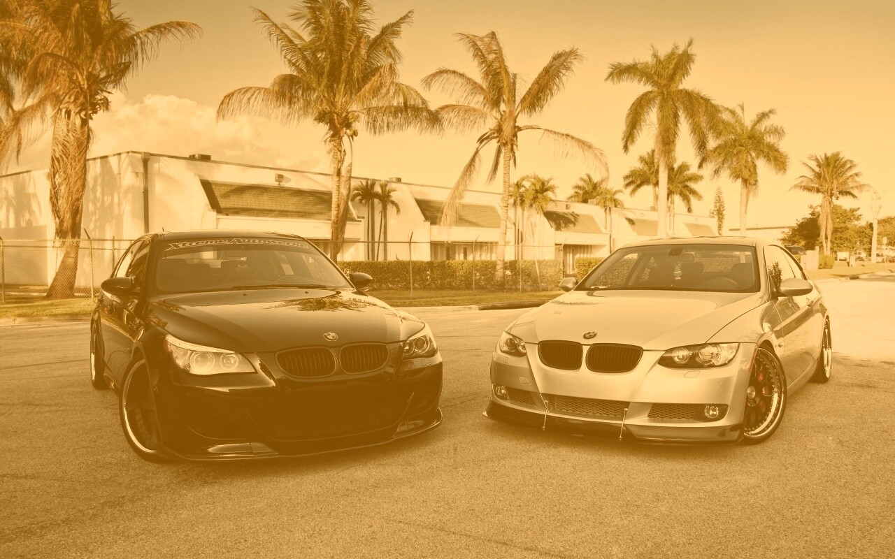 Две БМВ обои
