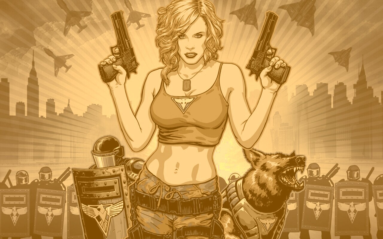 Таня из Red Alert 3 обои