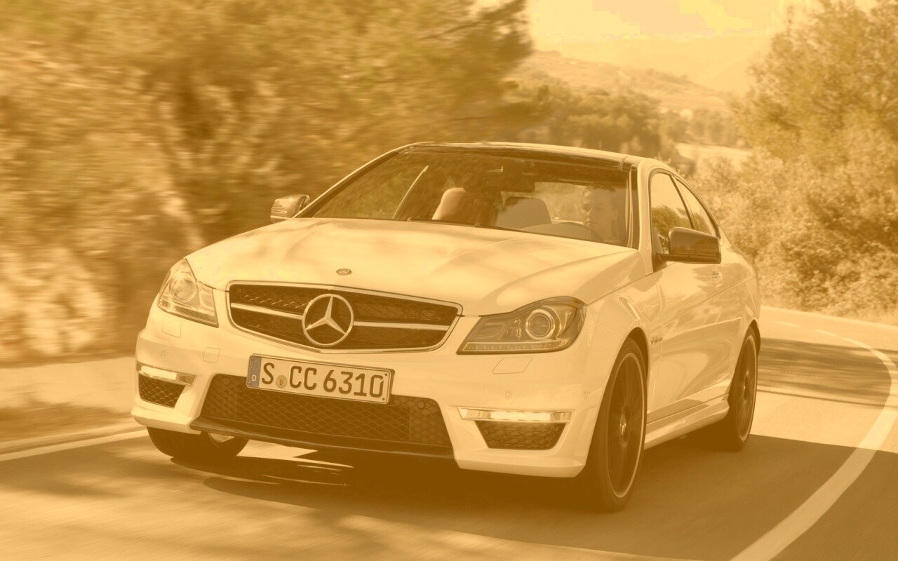 Mercede C63 обои