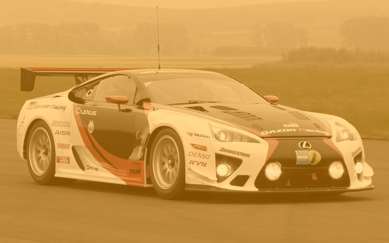 Гоночный Лексус обои
