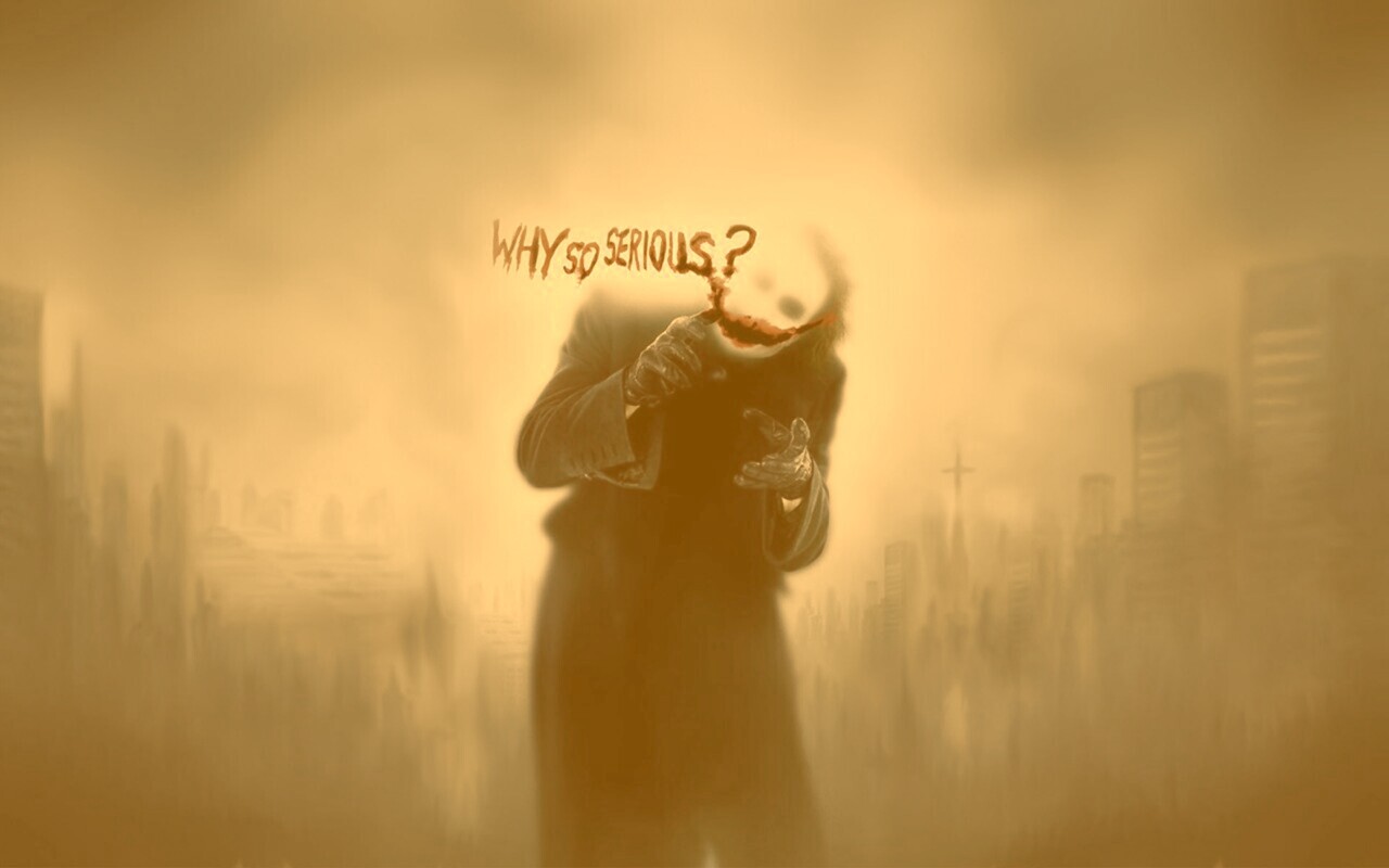 Чего ты такой серьезный? обои
