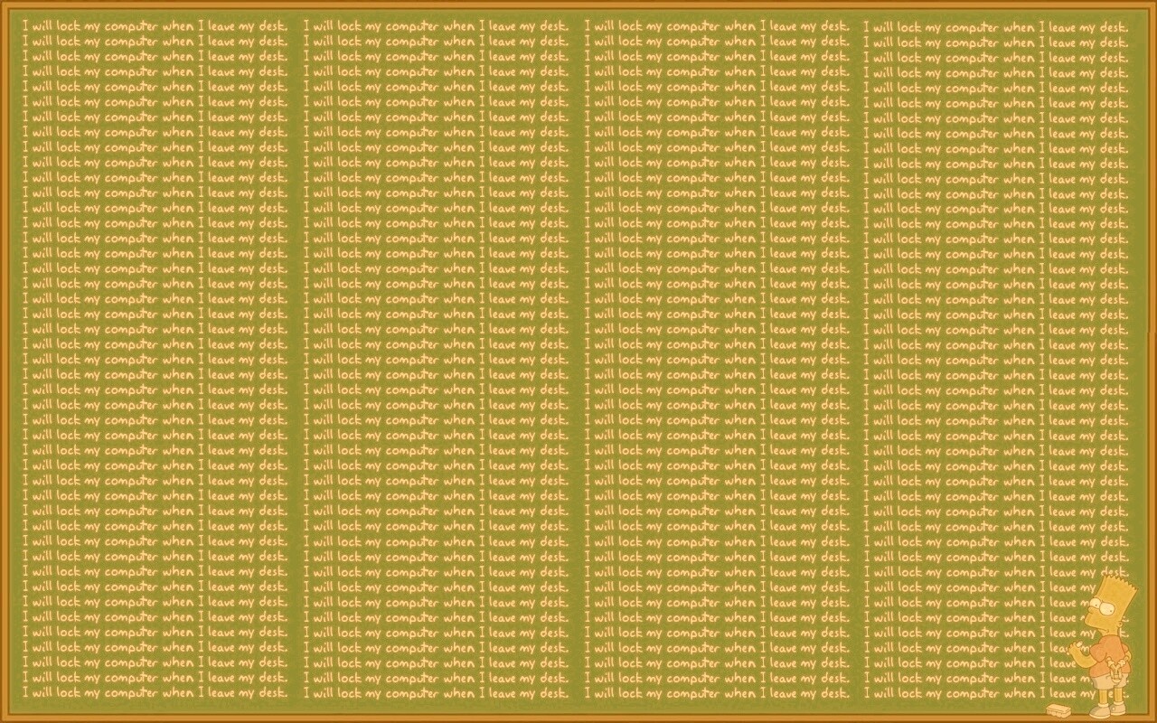 Наказанный барт сипсон обои