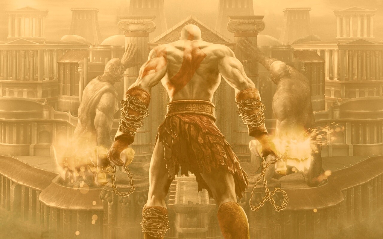 Кратос обои