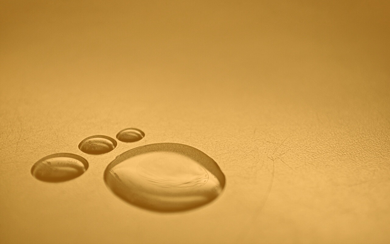 Капли воды обои