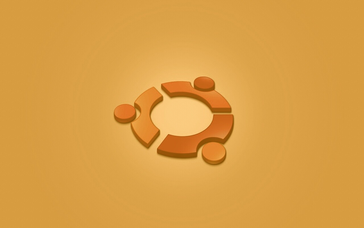 Официальный логотип Убунту обои