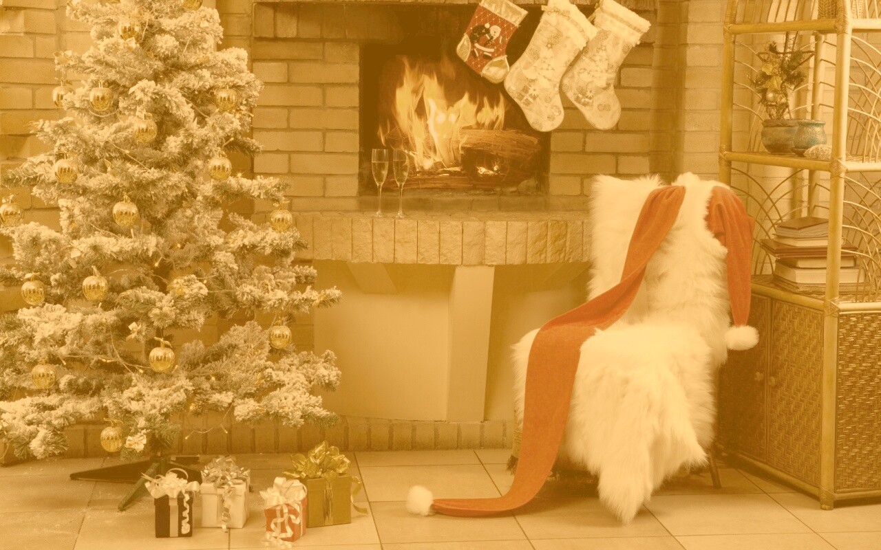 Рождественская атмосфера обои