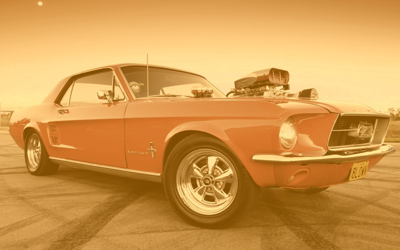 Мускулкар Ford Mustang обои
