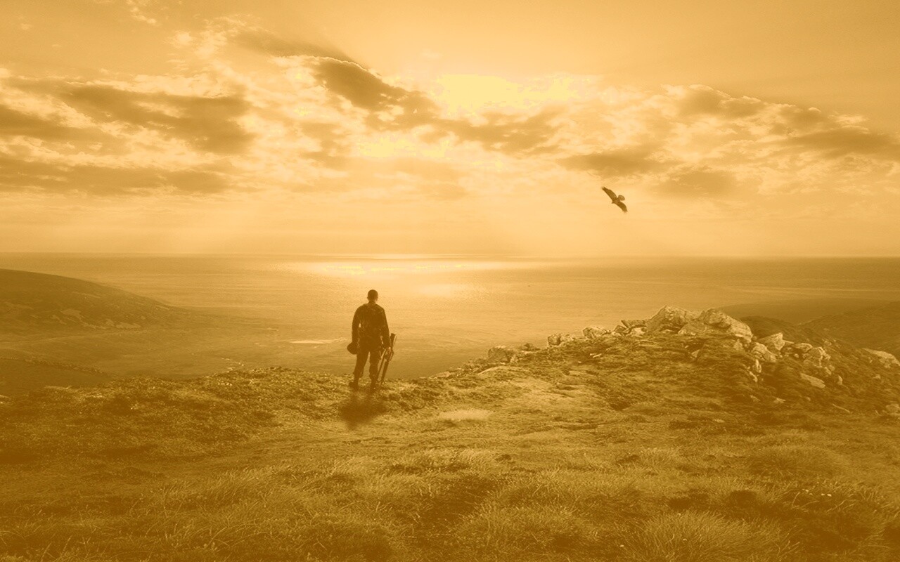 Солдат на краю света обои