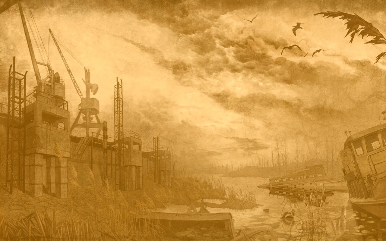 Панорама из Сталкера обои