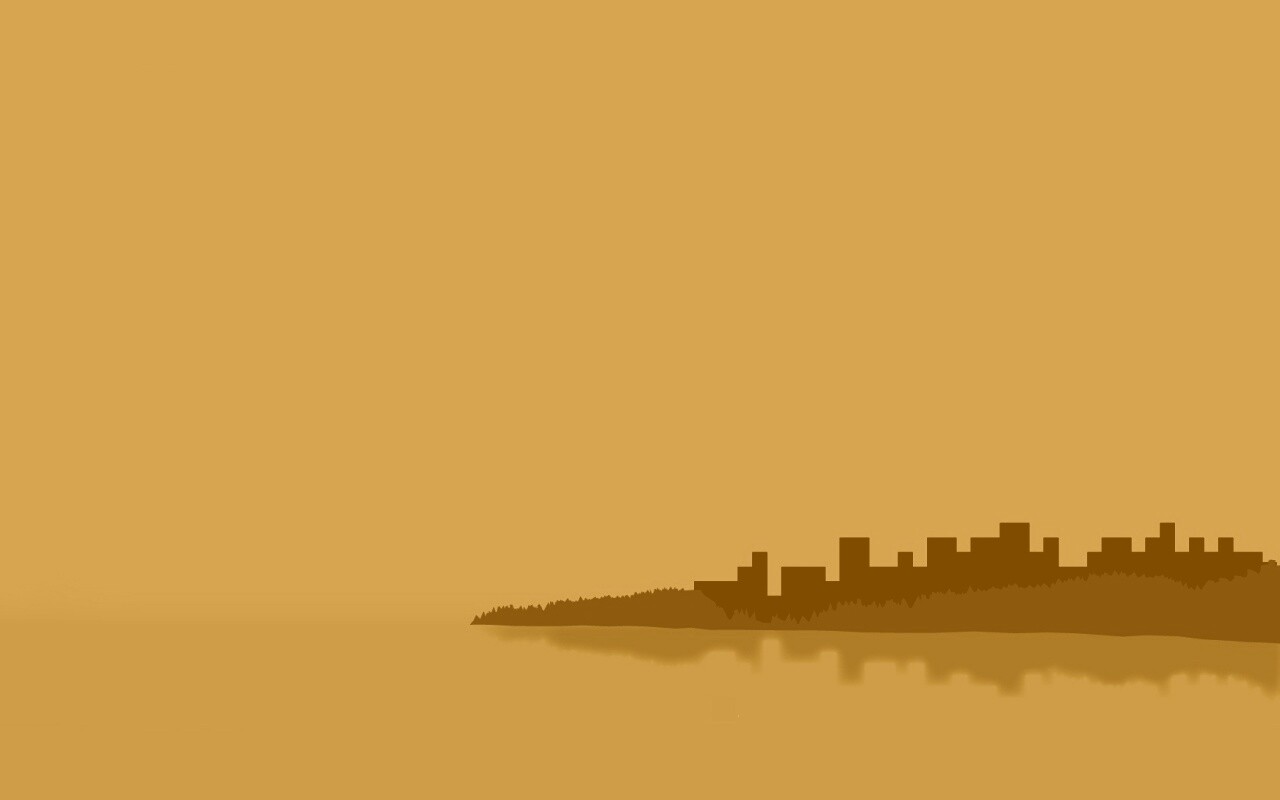 Векторный город обои