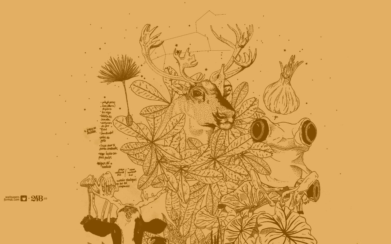 Животные на рабочий стол Apple обои