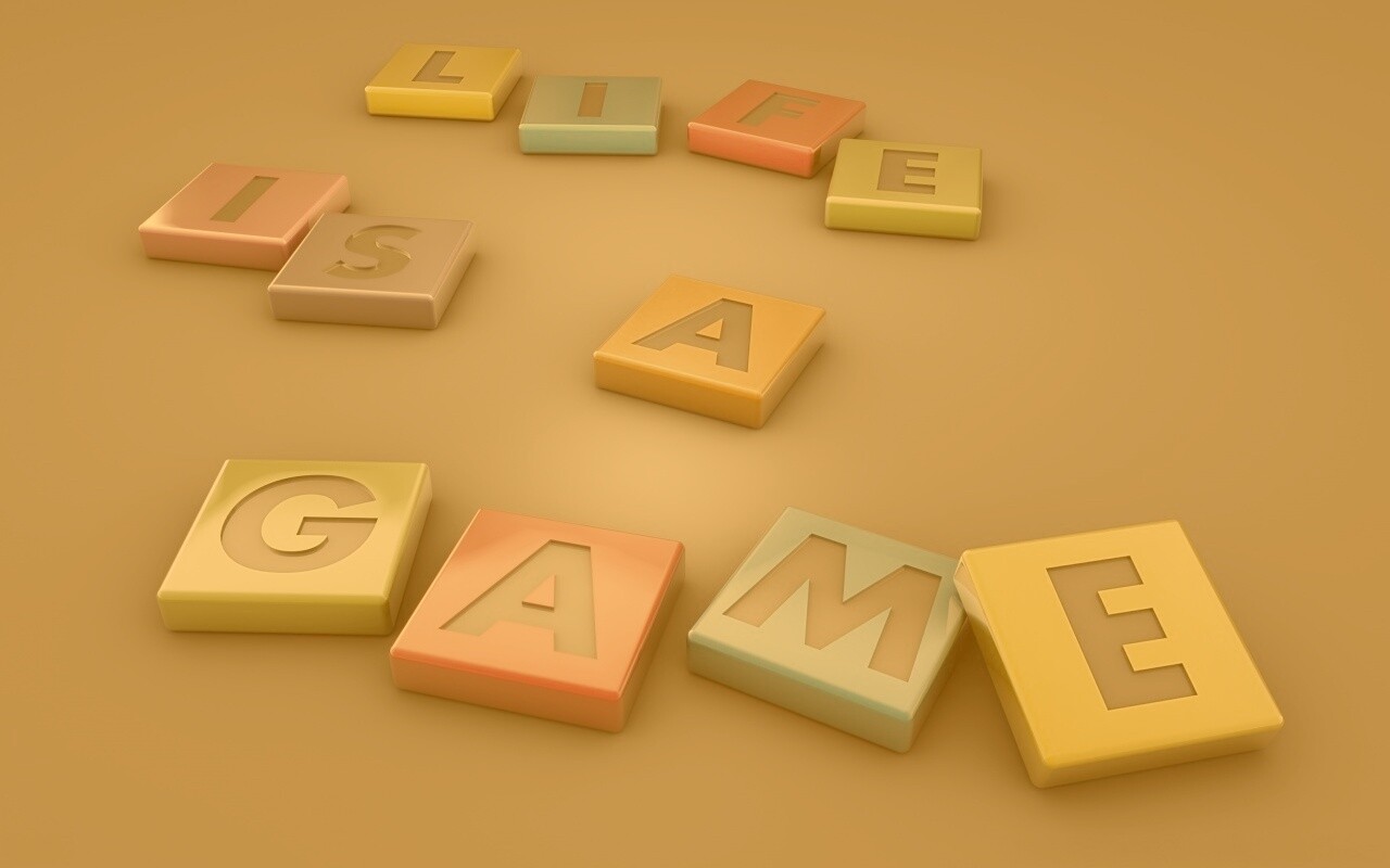 Жизнь - игра обои