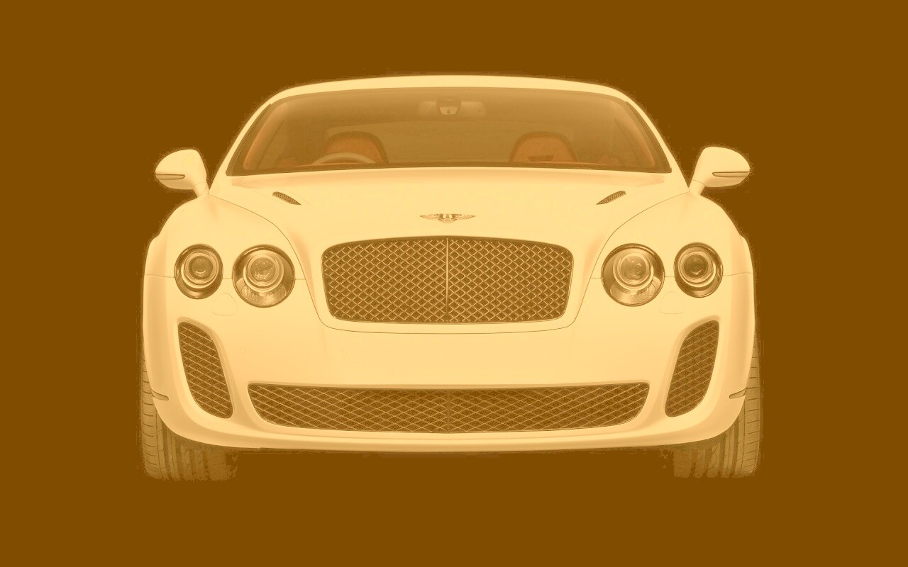 Белый Бентли Континентал обои