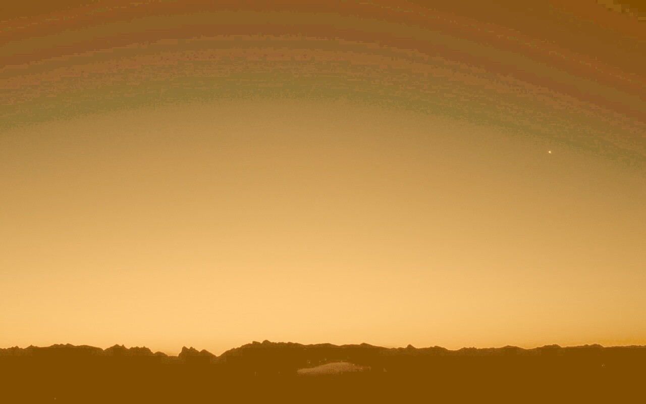 Сказочный закат обои