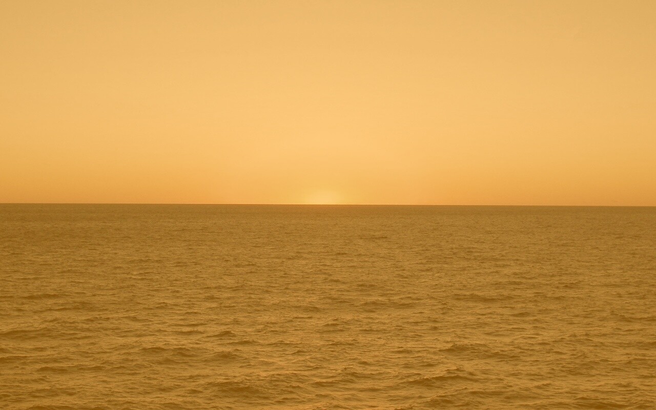 Морской закат обои