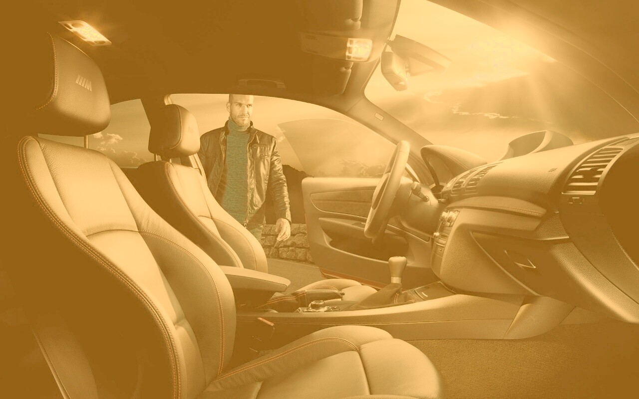 Салон автомобиля BMW обои