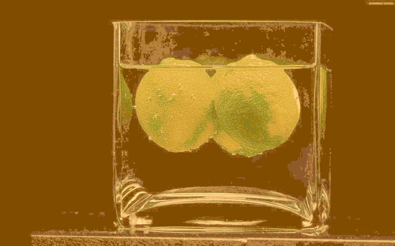 Лайм в стакане обои