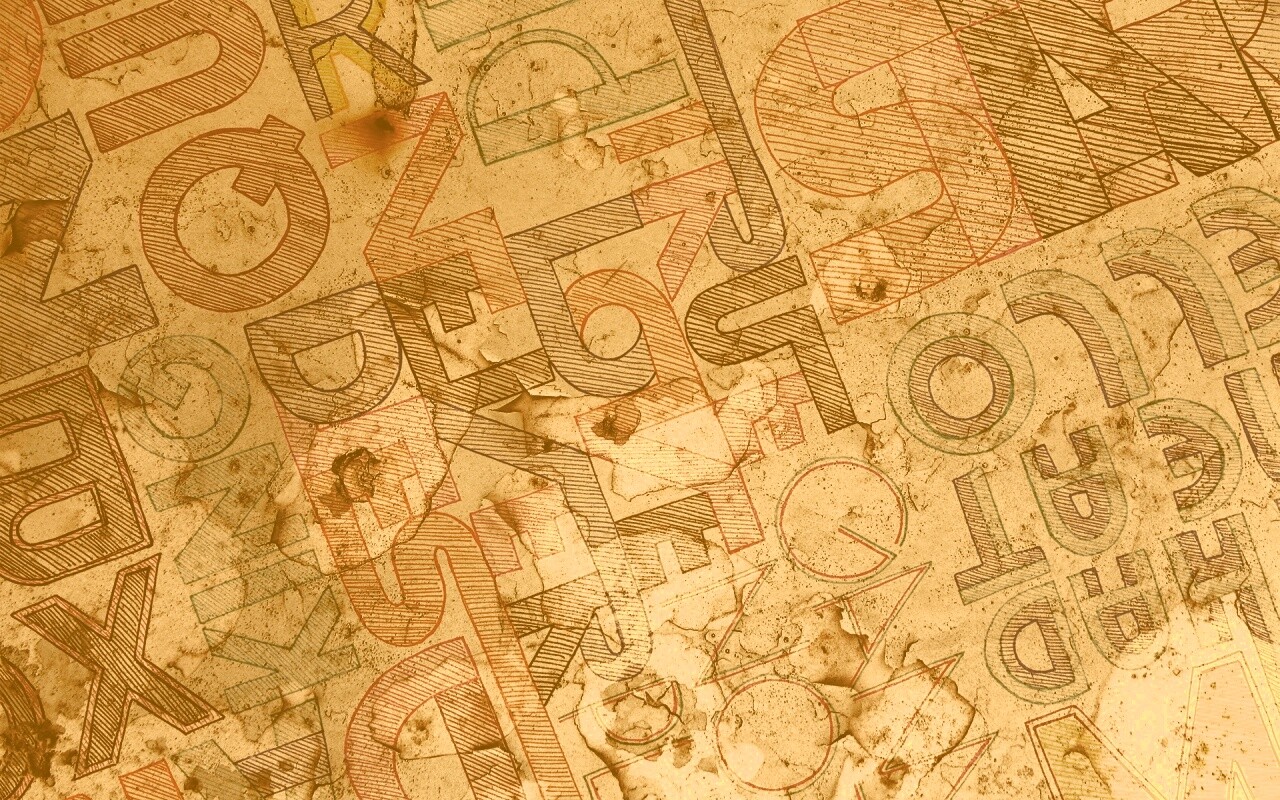 Буквы и надписи обои