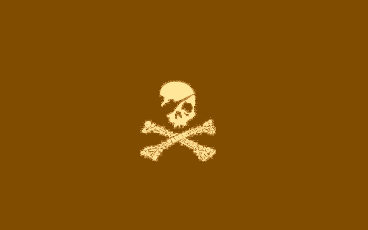 Пиратский флаг обои