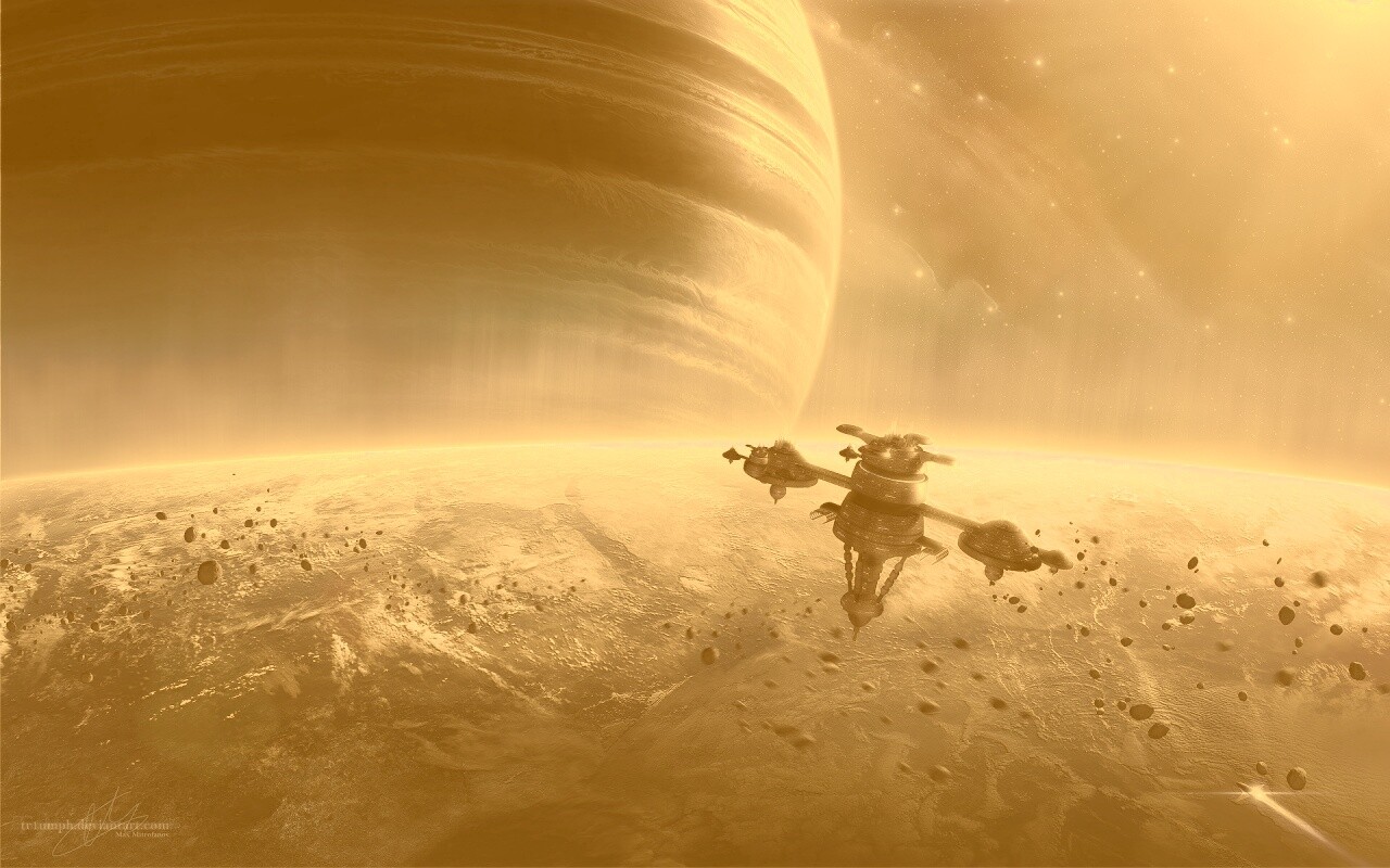 Космический корабль обои