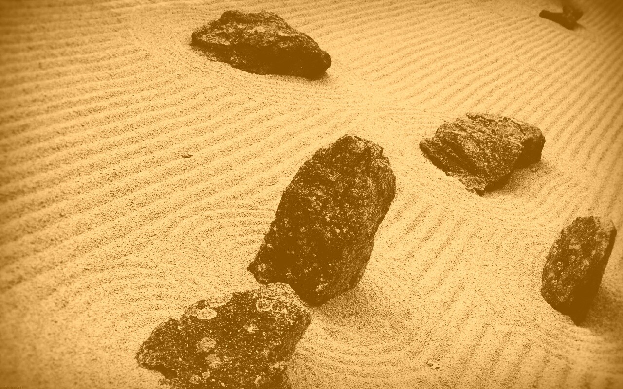 Сад камней обои