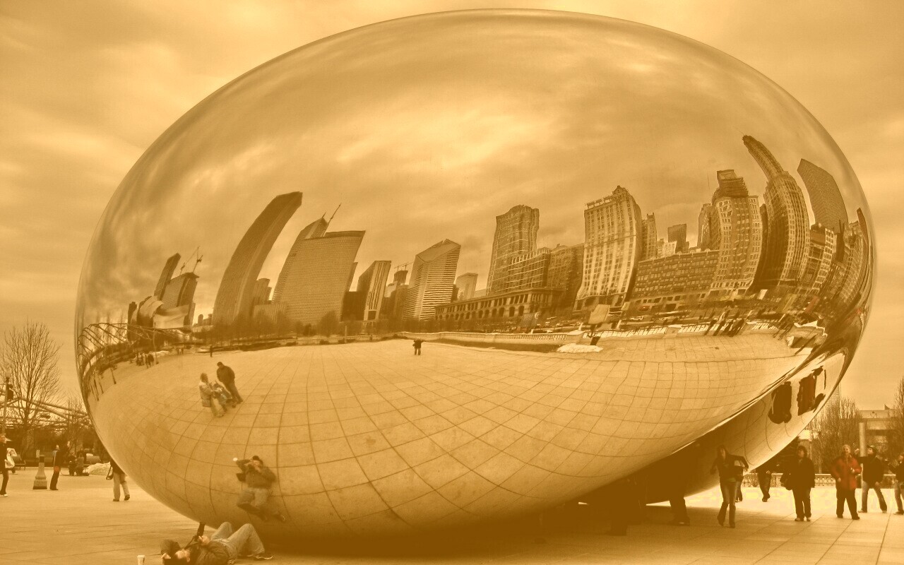 Облачные ворота обои