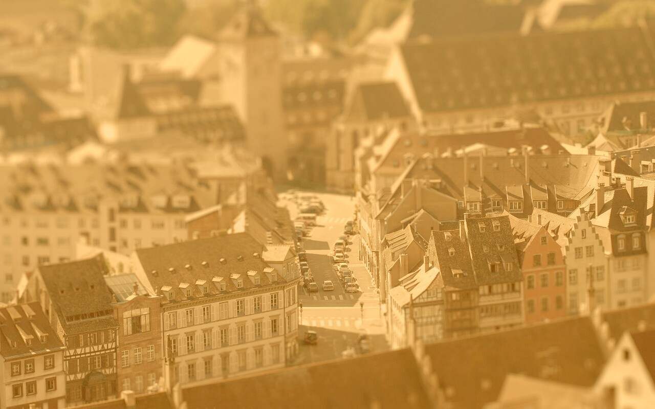 Фото с крыши обои