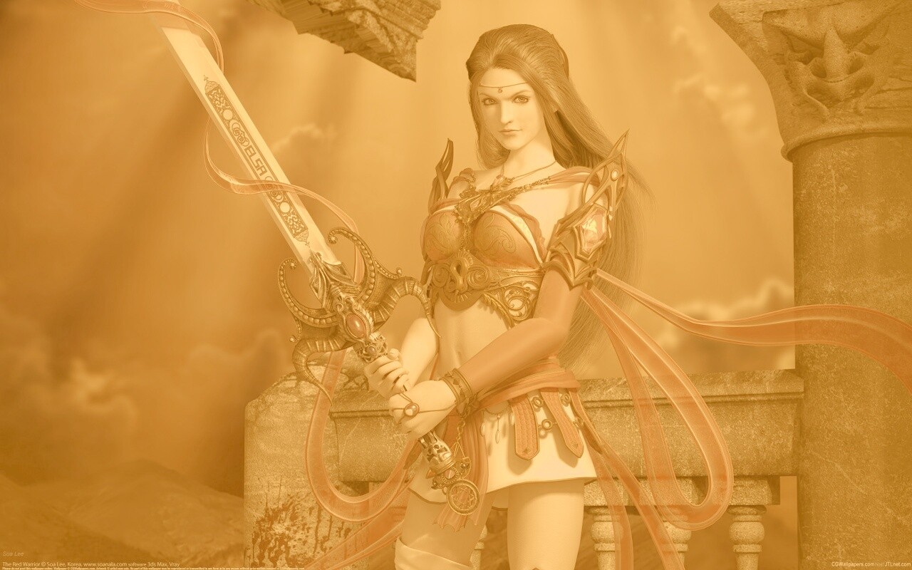 Красный доспех обои